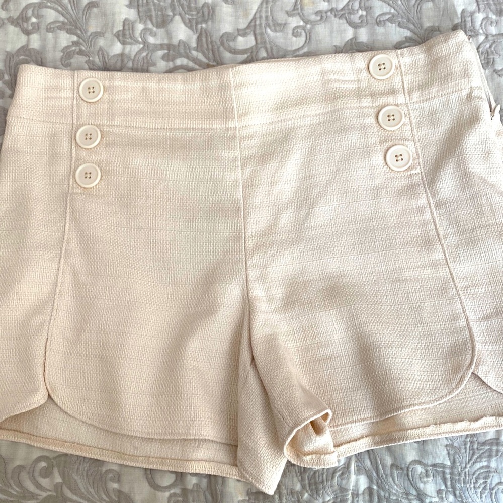Loft, sailor front high waisted shorts beautiful!